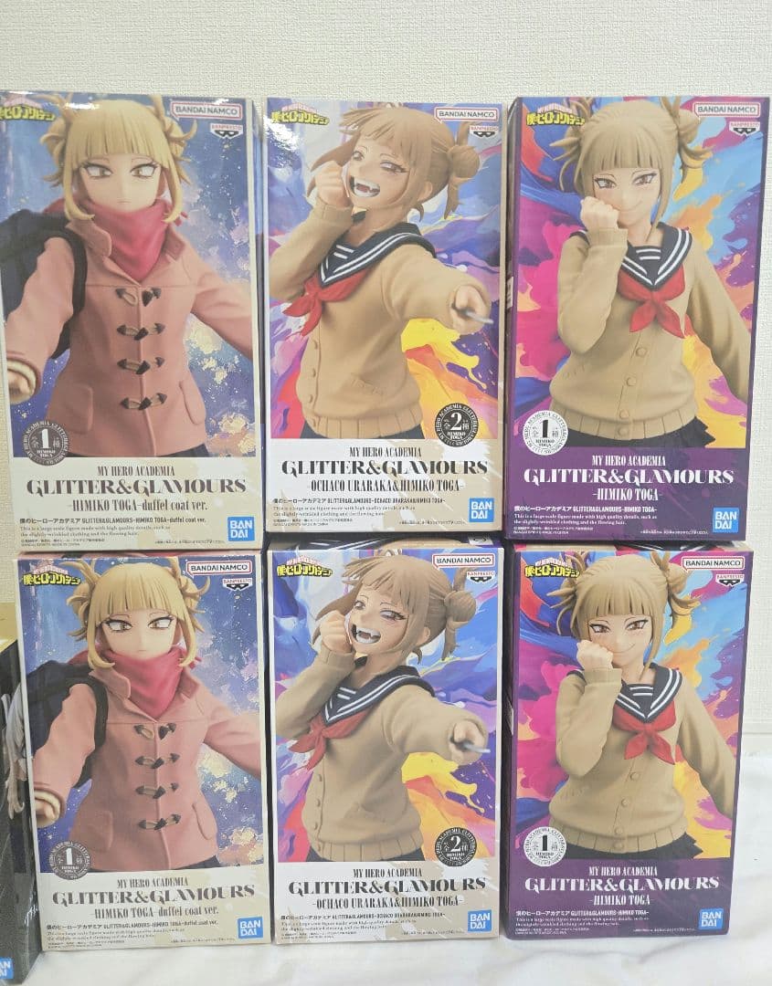 僕のヒーローアカデミア　トガヒミコ　フィギュア　7個まとめ売り