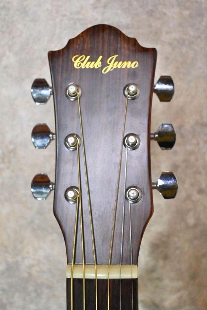 【トラベルギター】Club Juno 音吉 A-1F CS 整備・弦交換済み