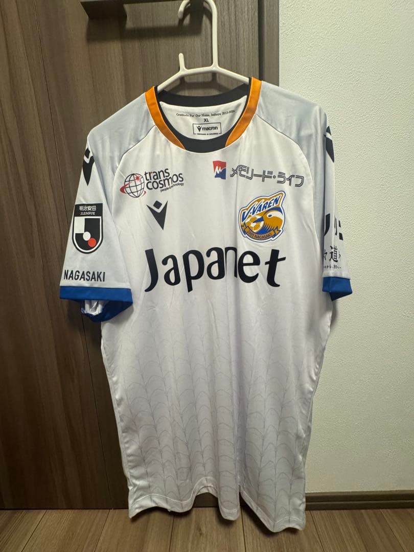 【新品未使用】Vファーレン 長崎　2024 2nd アウェイ　ユニフォーム