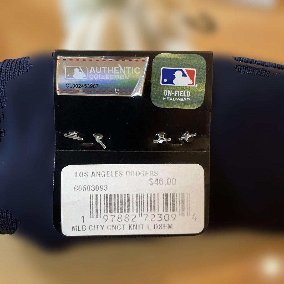 ニット帽　NEW ERA LOS ANGELES DODGERS