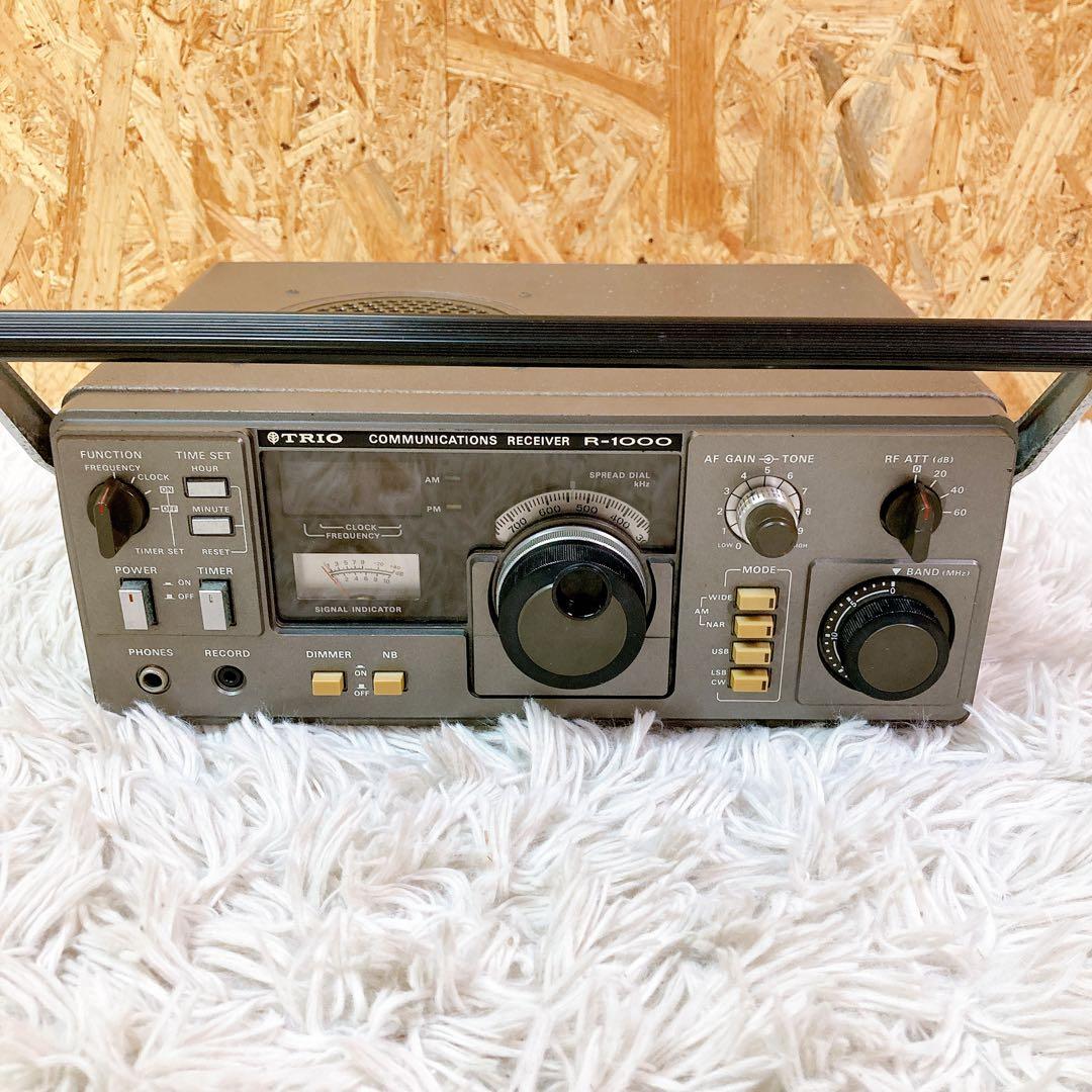 TRIO R-1000 レシーバー　受信機　トリオ　ラジオ