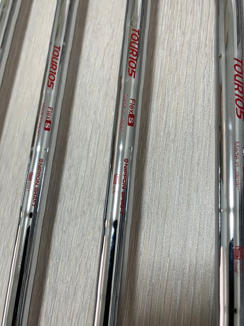 【美品】SRIXON ZXi5アイアン5本セット（6I〜PW）Modus105S