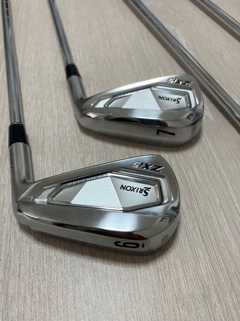 【美品】SRIXON ZXi5アイアン5本セット（6I〜PW）Modus105S