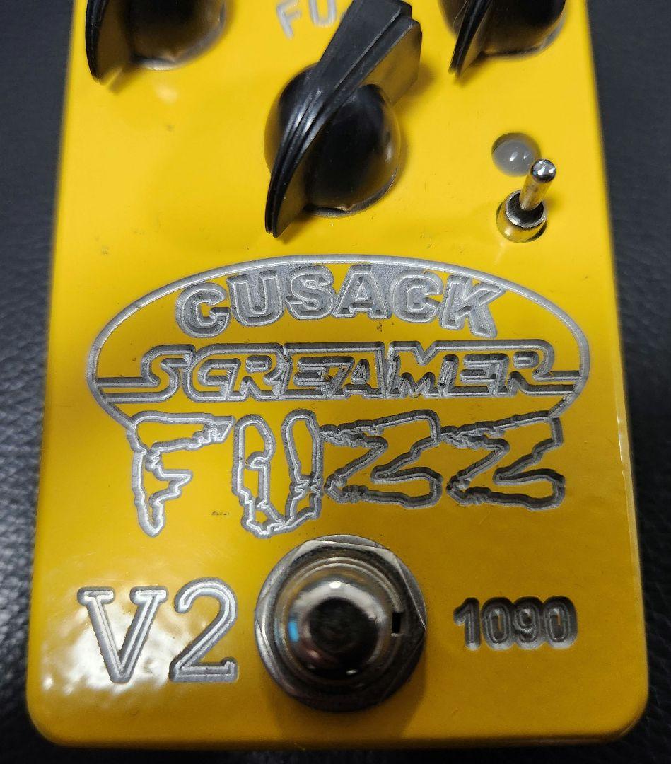 最終値下げ！　エフェクター　CUSACK Screamer Fuzz V2　希少