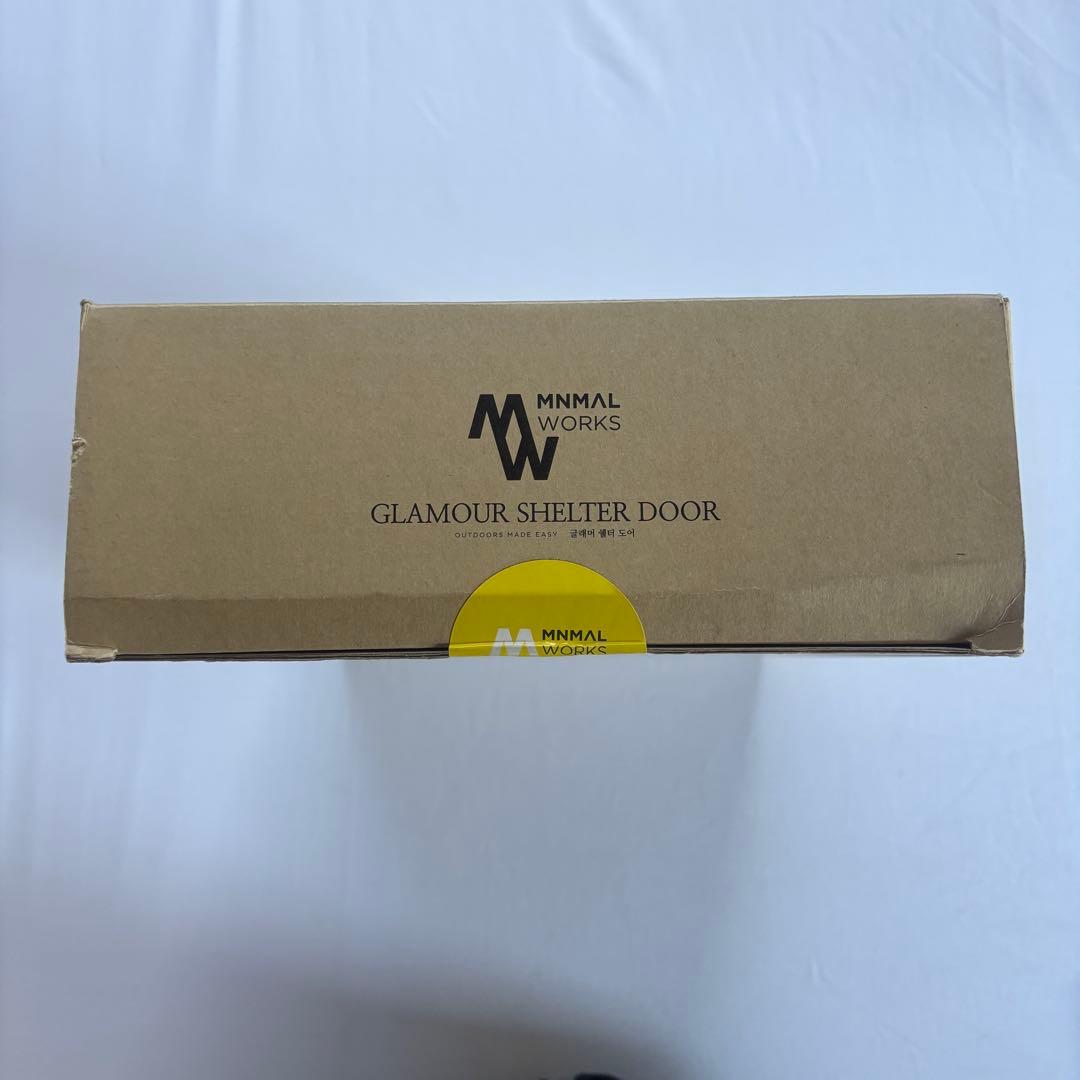 テント・タープ MINIMAL WORKS GLAMOUR SHELTER DOOR IVORY