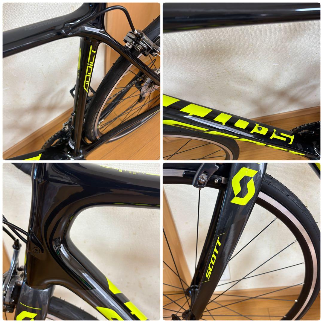 SCOTT ADDICT 30 TIAGRA 2018 sizeL 極美車