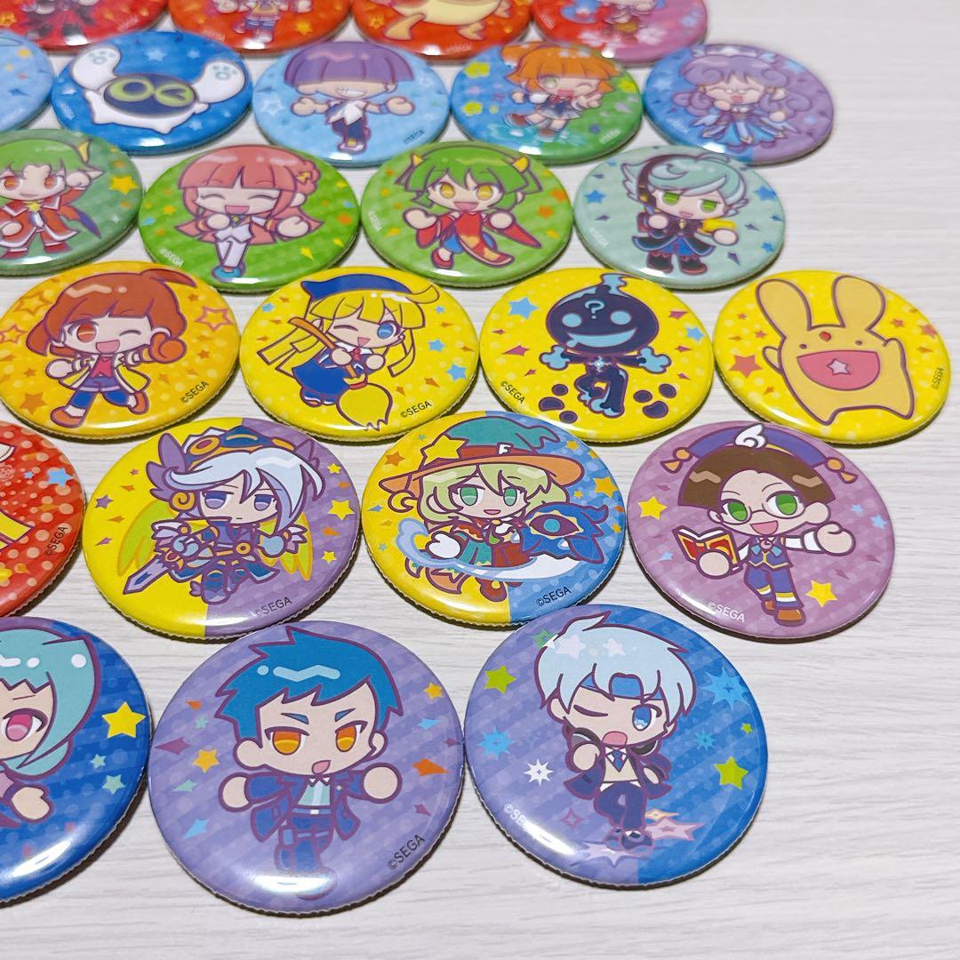 ぷよクエ カフェ2025 ぷよぷよ クエスト 缶バッジ 全種コンプリート 37個