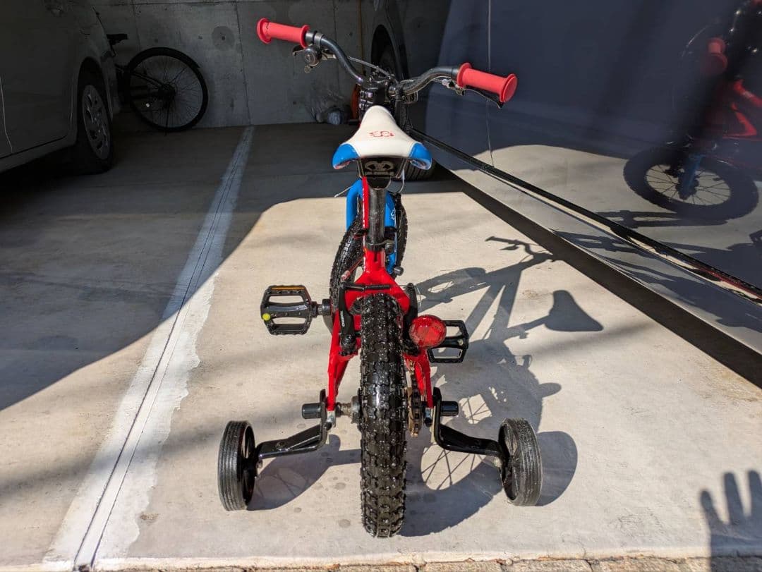 【Y※様限定】子供用自転車 赤と青 ヨツバサイクル