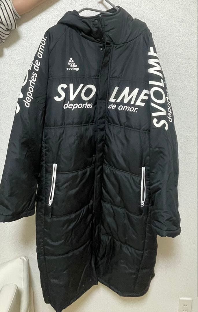 SVOLME ベンチコート ブラック