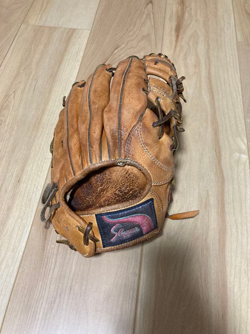 スラッガー軟式野球グローブ 茶色