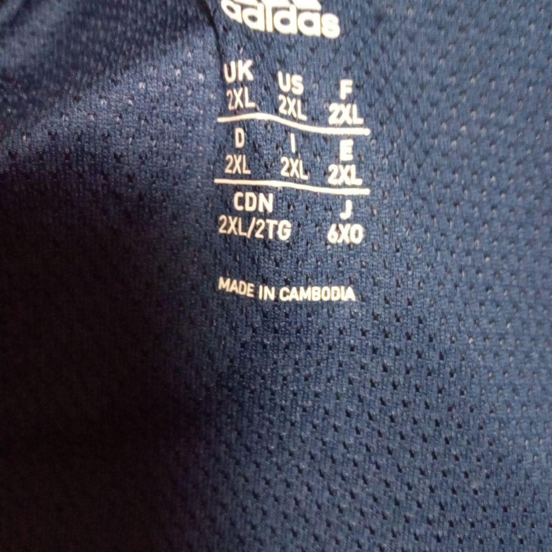 adidas ネイビー ジャケット 2XL