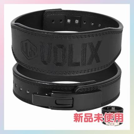 VOLIX レバーアクションベルト ナロータイプ ブラック L