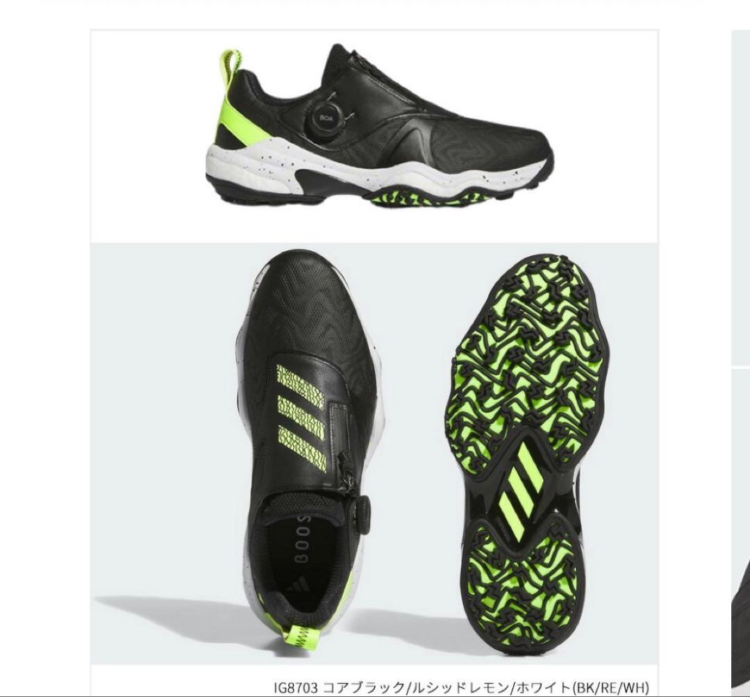 新品 adidas CODECHAOS ゴルフシューズ　26.0