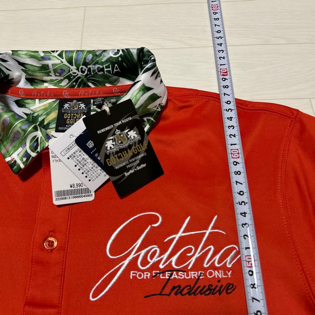 GOTCHA GOLF ガッチャ ゴルフ メンズ 半袖 ポロシャツ Lサイズ