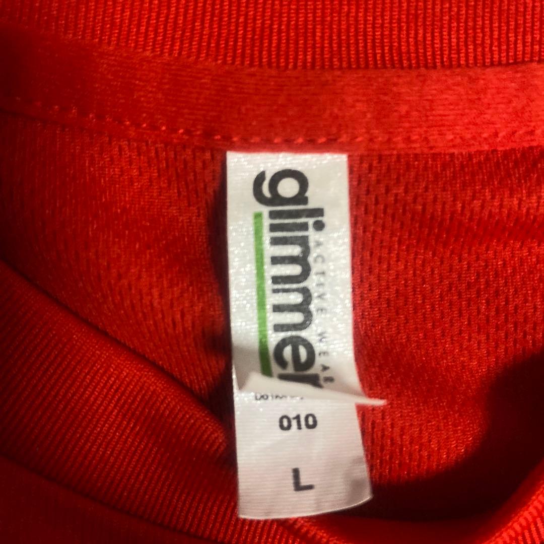 東山高校バスケ Tシャツ Ｌレッド