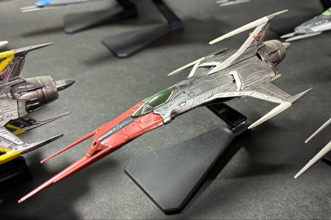 宇宙戦艦ヤマト2199メカコレクション艦載機 9機塗装済み完成品セット