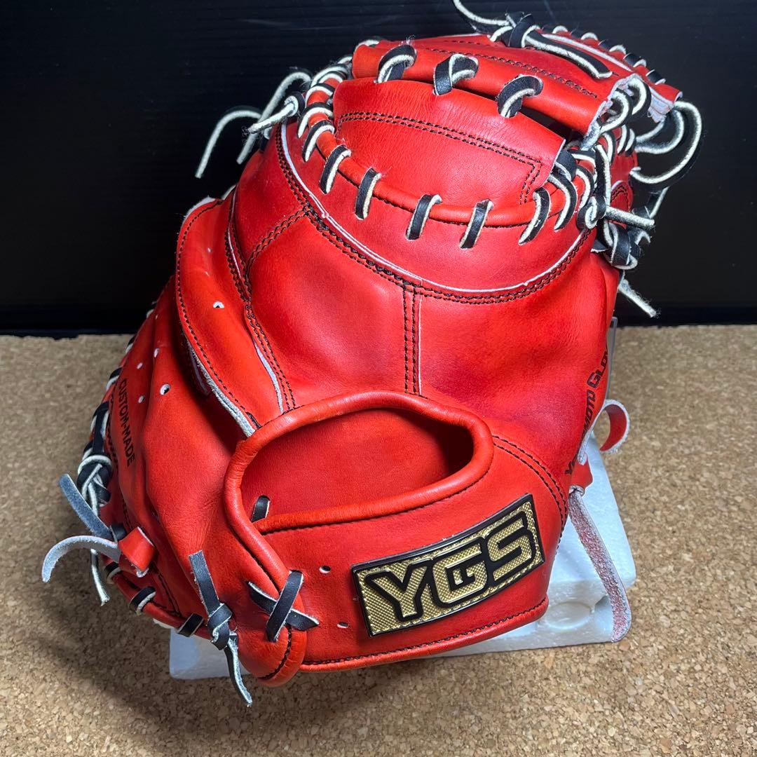 山本グラブスタジオ硬式野球捕手用ミットYGS PRO COSTOM MADE美品