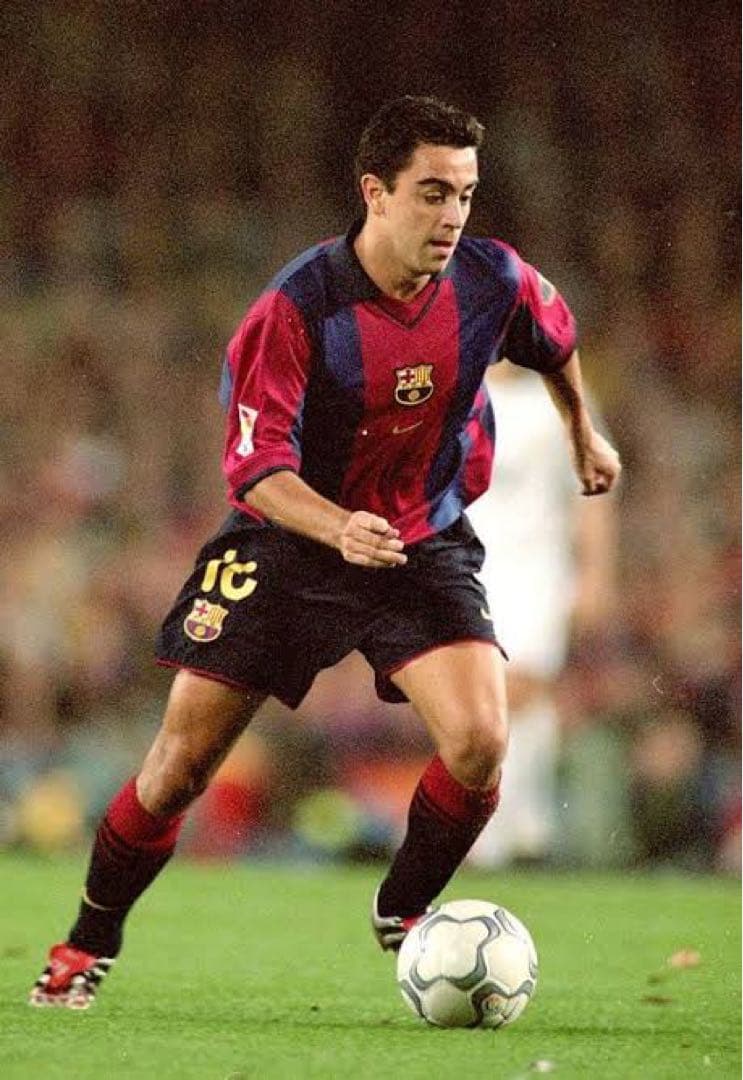 00-01 バルセロナ ホーム ユニフォーム #16 シャビ XAVI