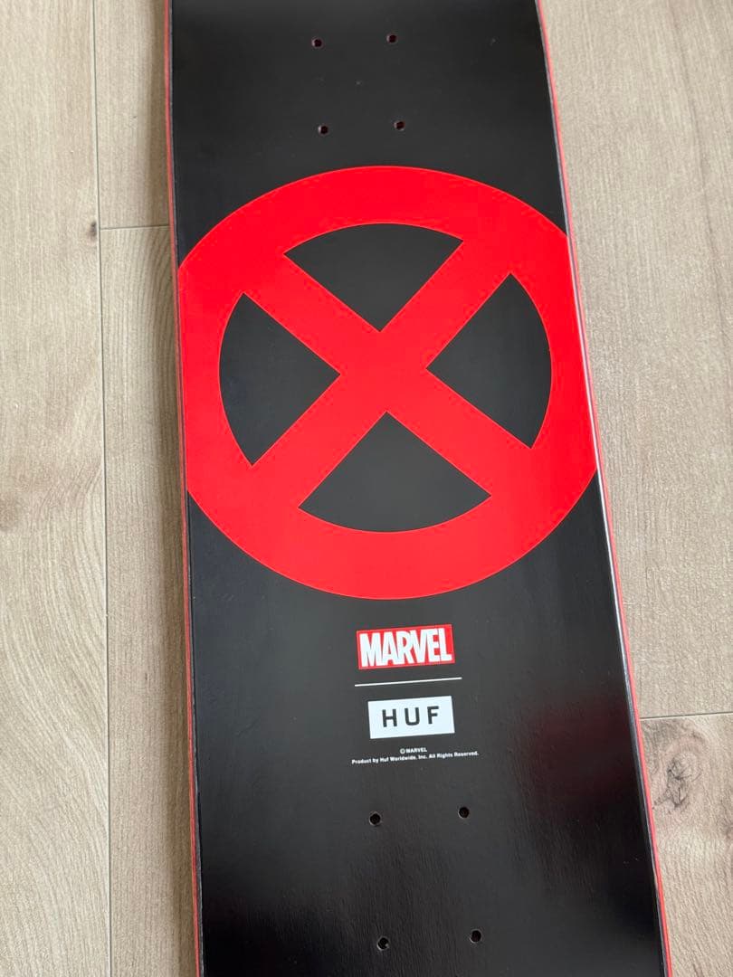 HUF x MARVEL X-Men スケートボードデッキ 新品