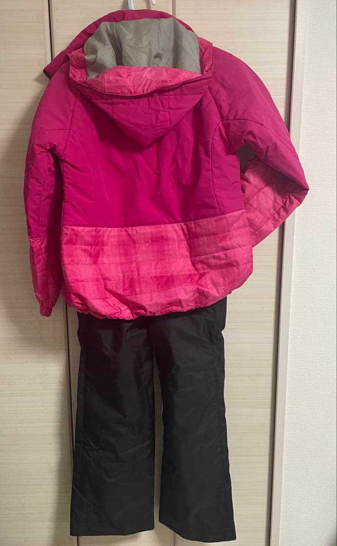 DESCENTE スノーボードウェア 14/150 ピンク/黒