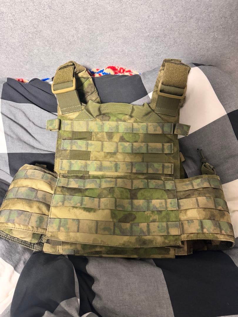サバゲー プレートキャリア 迷彩