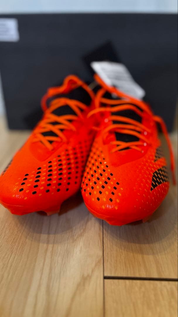 adidas GW7071 サッカーシューズ・スパイク オレンジ/ブラック