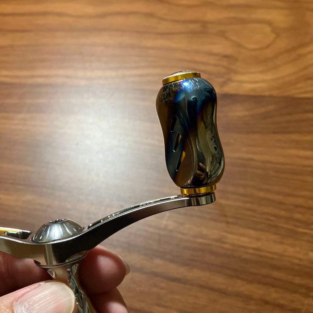 美品　シマノ用　ゴメクサス　ジュラルミン　ダブルハンドル　夢屋　スタンド