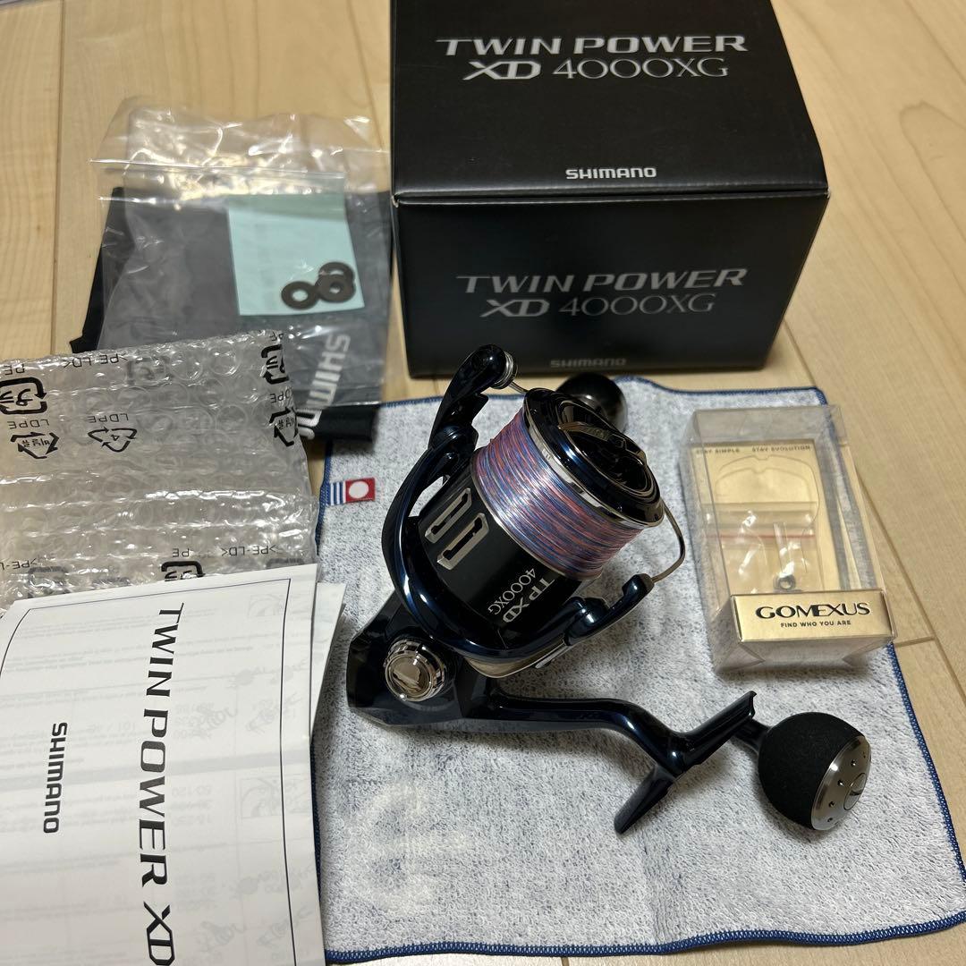 21 ツインパワー XD 4000XG ゴメクサスカスタム Pe リーダー付き