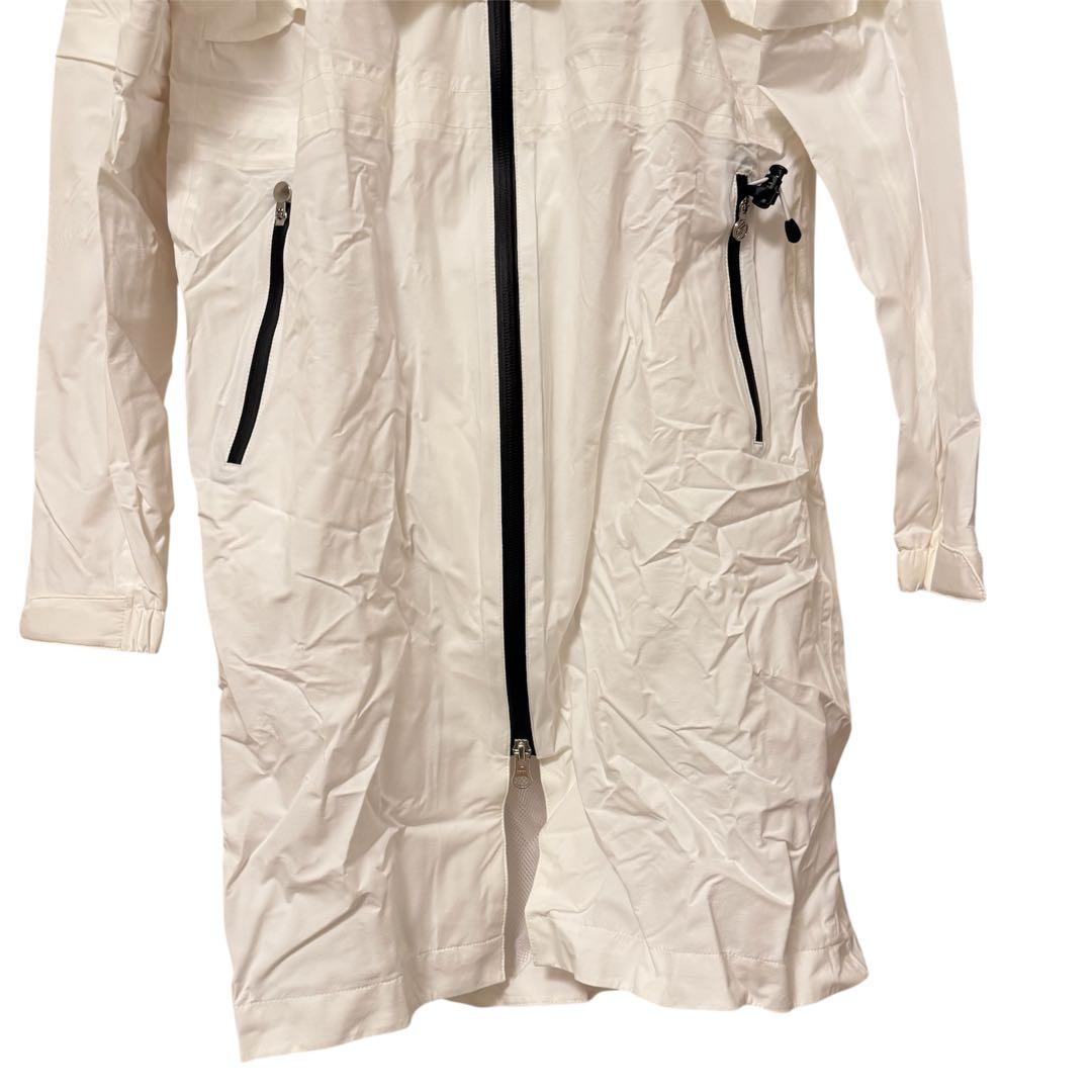 DESCENTE デサントゴルフ　レディース レインコート ホワイト　S