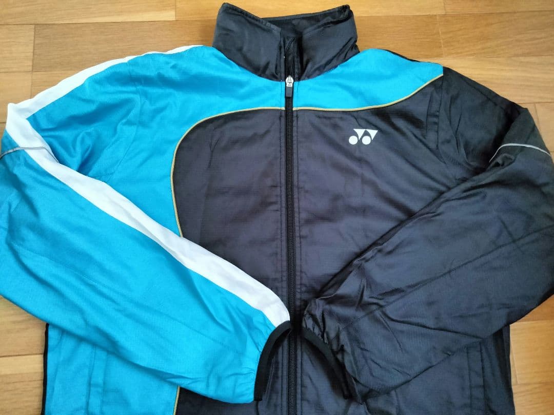 YONEX ジャケット 青/黒　男女兼用