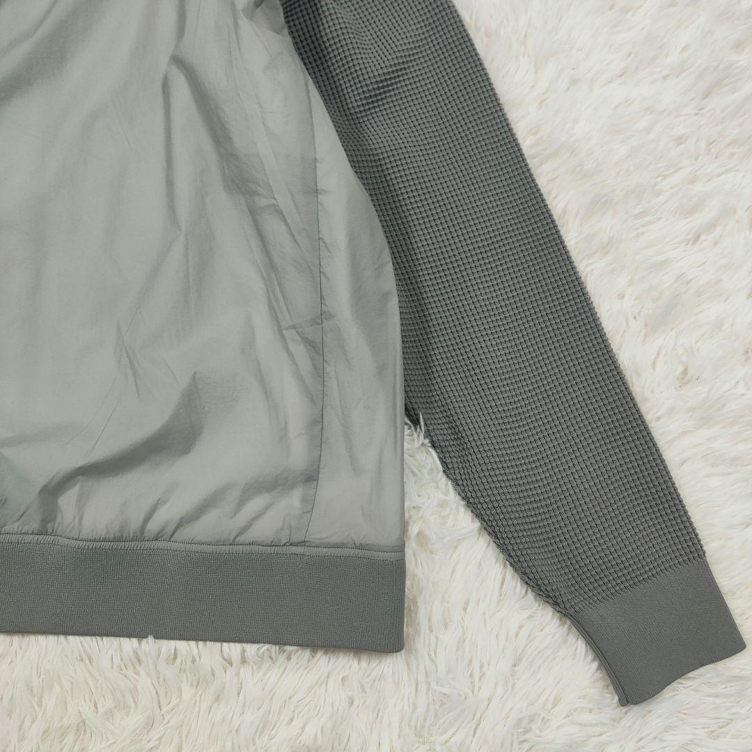 新品　PING ドッキングブルゾン　ストレッチ性・透け防止　メンズL　グレー