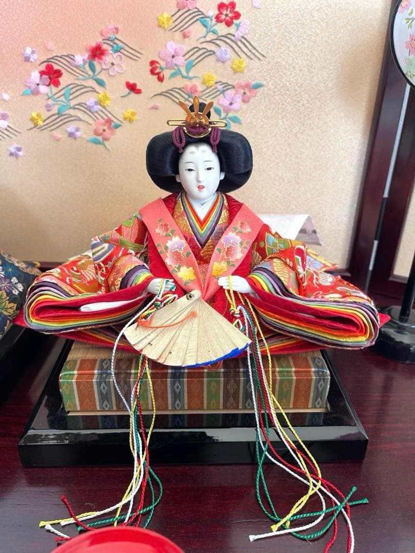 【限定逸品・美術工芸】泰冨作 蓬莱雛 十二単衣