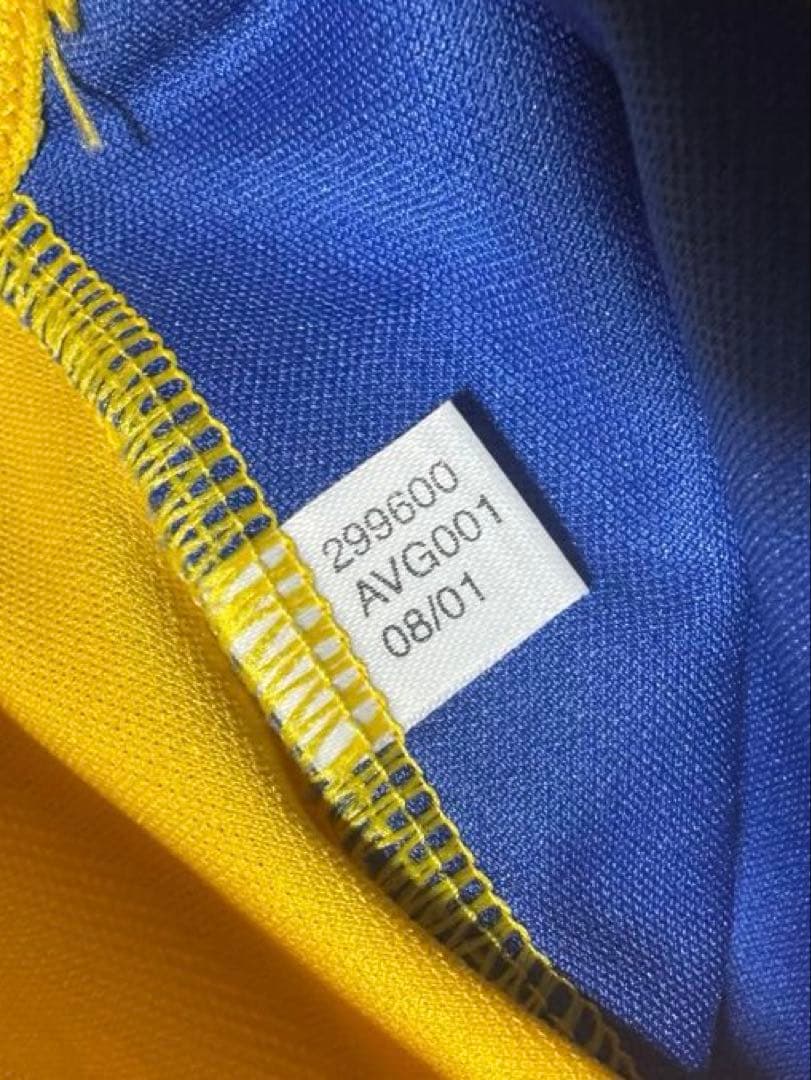 極美品 00s サッカー スウェーデン代表 ユニフォーム Oサイズ adidas