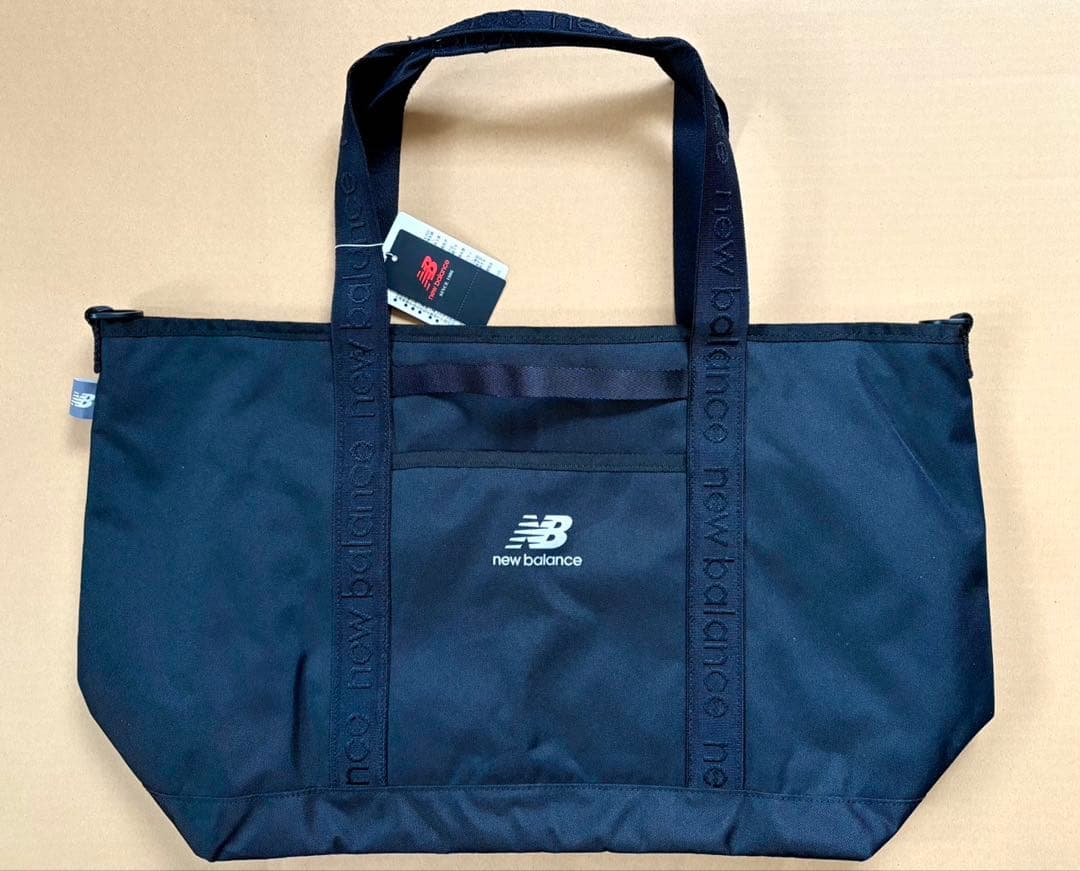 new balance トートバッグ 黒 大きめ