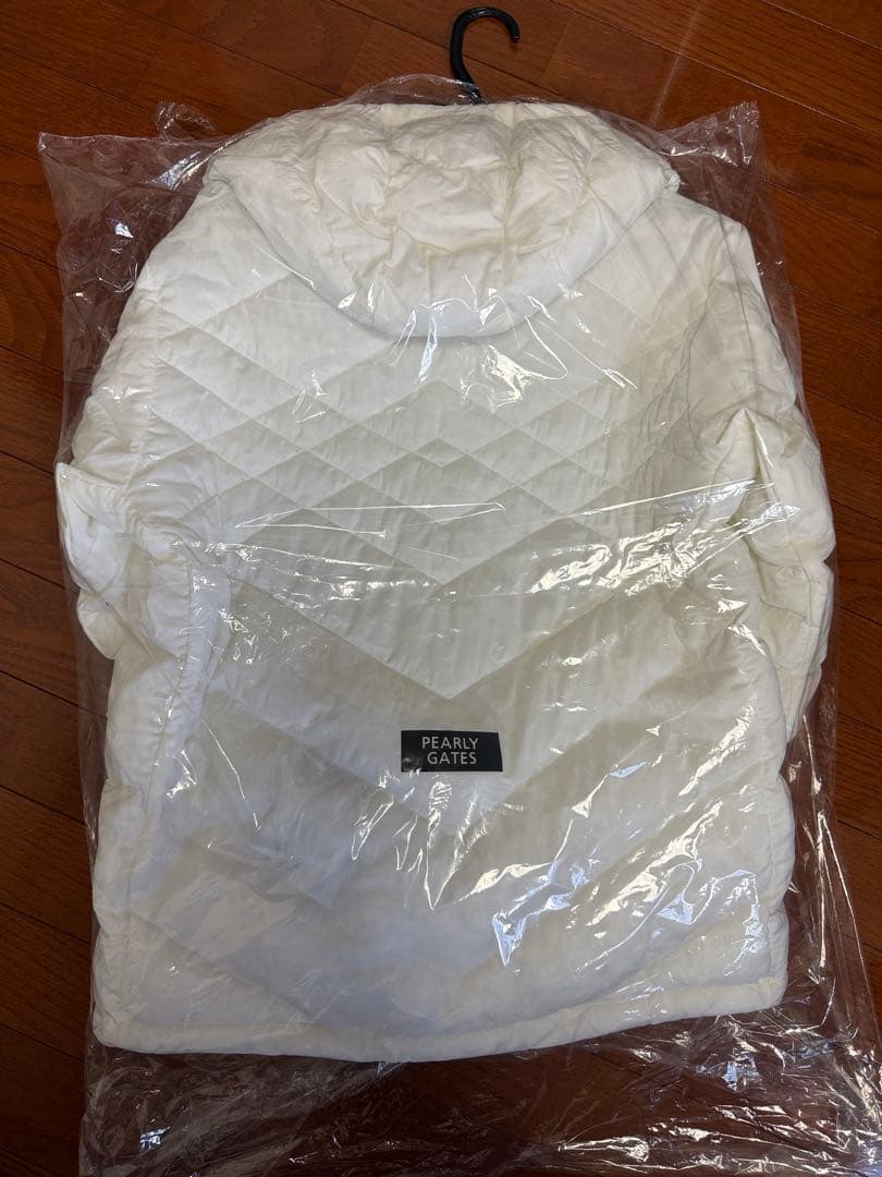 PEARLY GATES Nyストレッチ中綿フーディブルゾン サイズ4