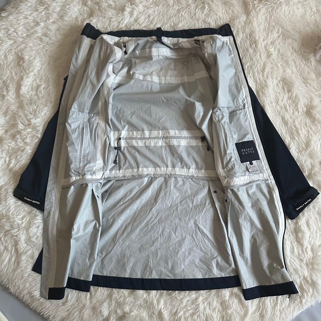 【美品】定価4.4万 PEARLY GATES レインウェア ネイビー