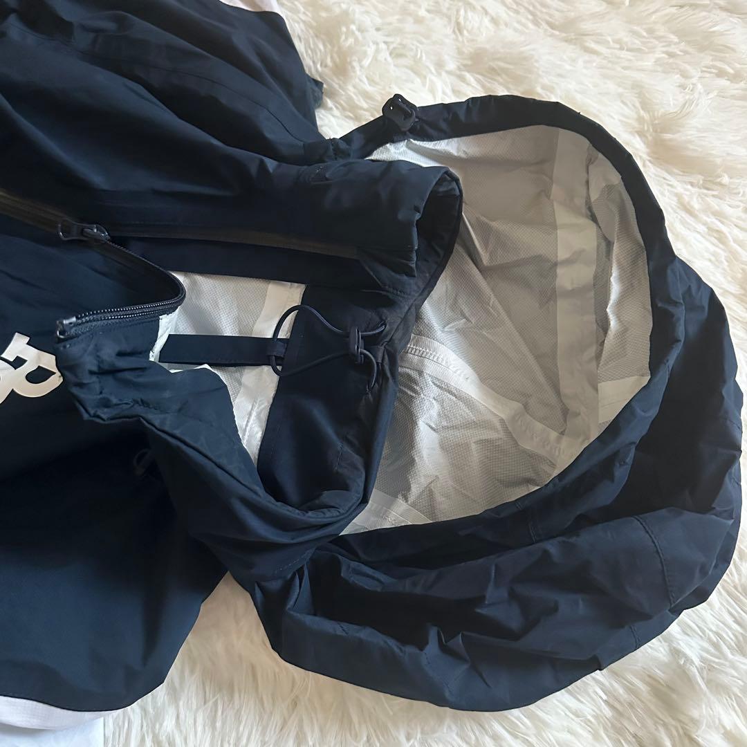 【美品】定価4.4万 PEARLY GATES レインウェア ネイビー