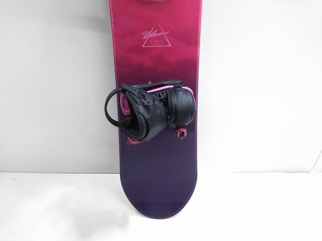 シークレットガーデン 144cm+ビンS/M レディース スノーボード セット◇