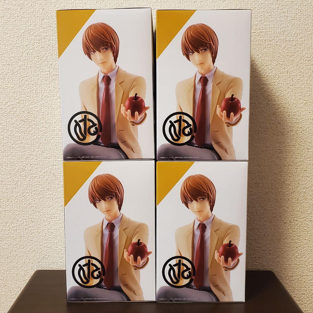 DEATH NOTE ぬーどるストッパーフィギュア 夜神月 【４個セット】
