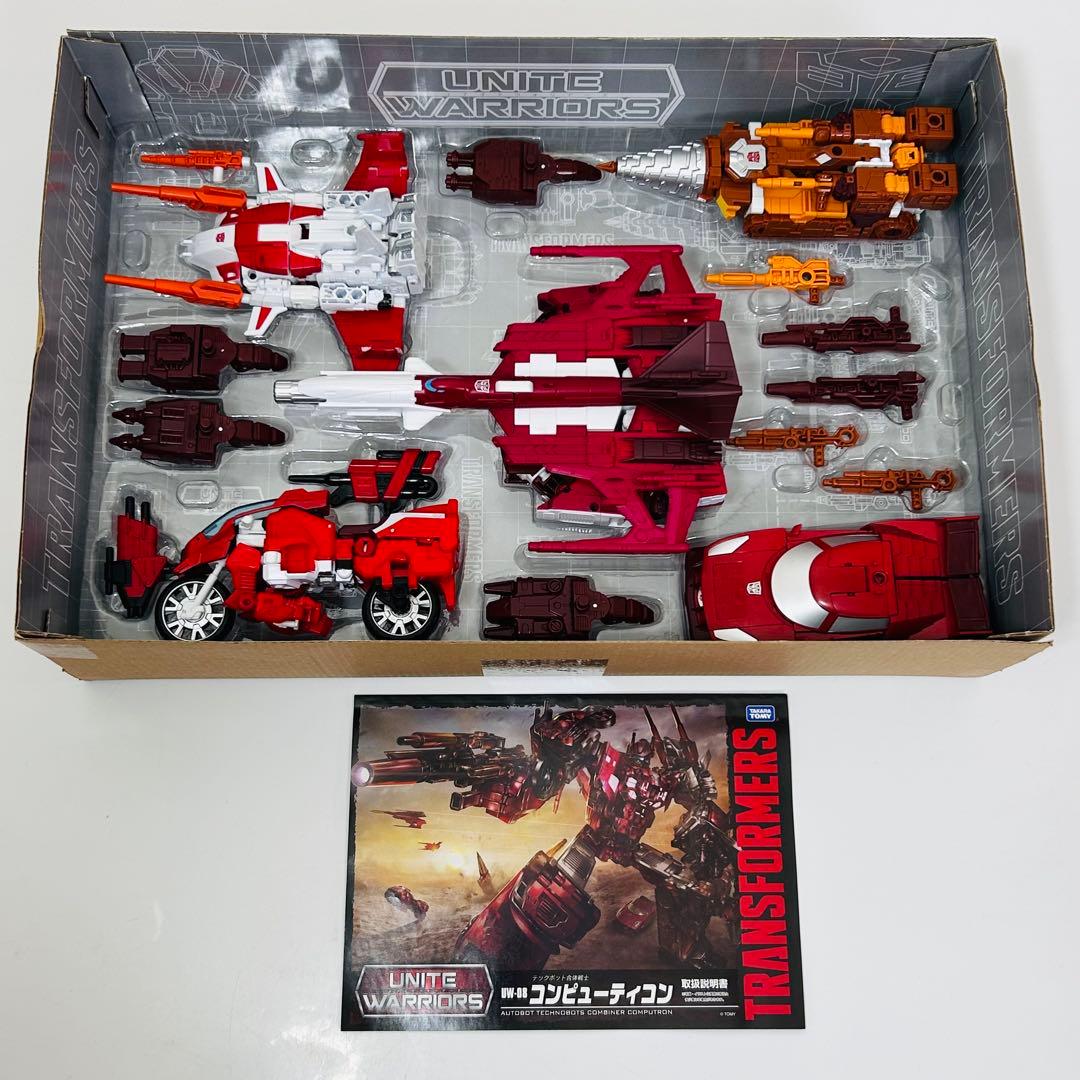 【美品】トランスフォーマー ユナイトウォリアーズ コンピューティコン UW08