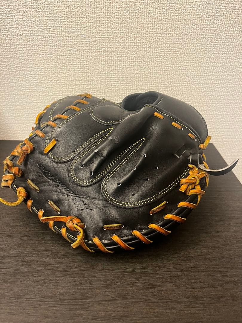 MIZUNOpro キャッチャーミット SAKEBI黒・黄色