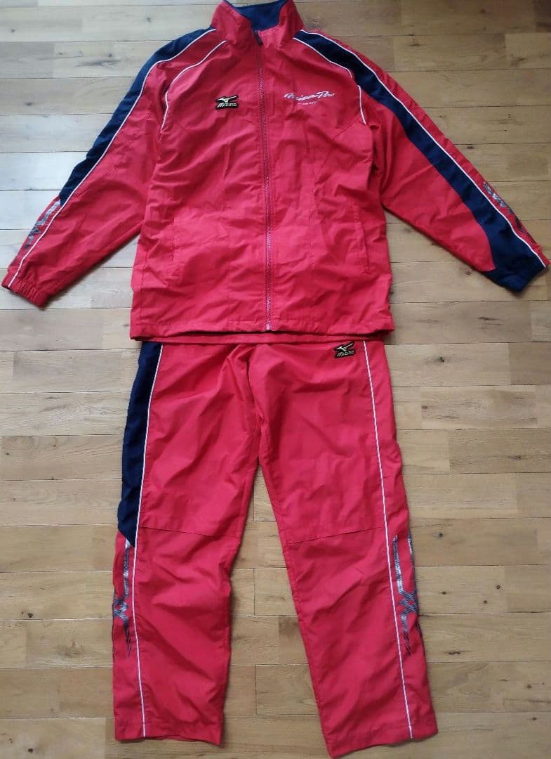 MizunoPro ミズノプロ セットアップ上下 Red サイズXL/L