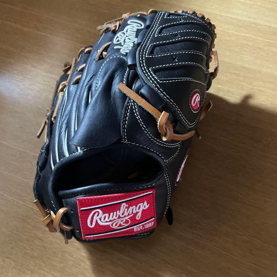 Rawlings 軟式グローブ 黒