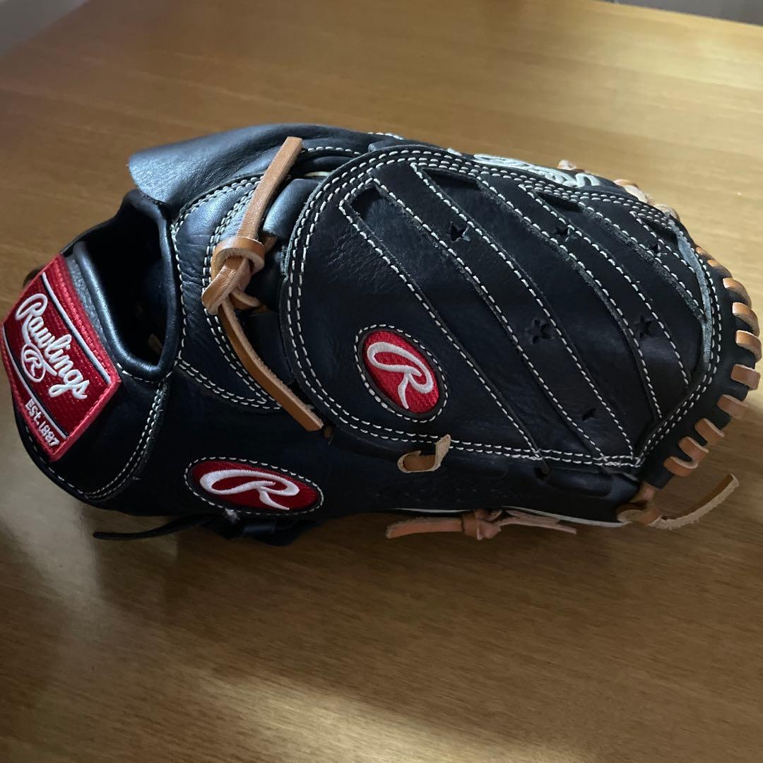 Rawlings 軟式グローブ 黒