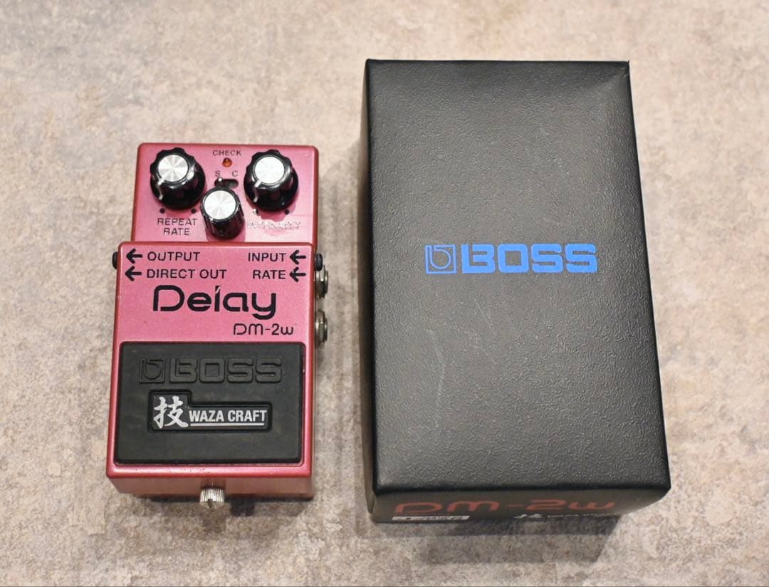 【完動品・清掃済】BOSS 技 WAZA CRAFT Dm-2w Delay
