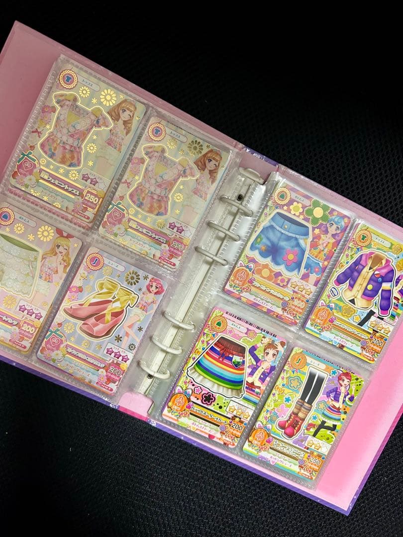 アイカツ まとめ売り 64枚 バインダー付き 22コーデ