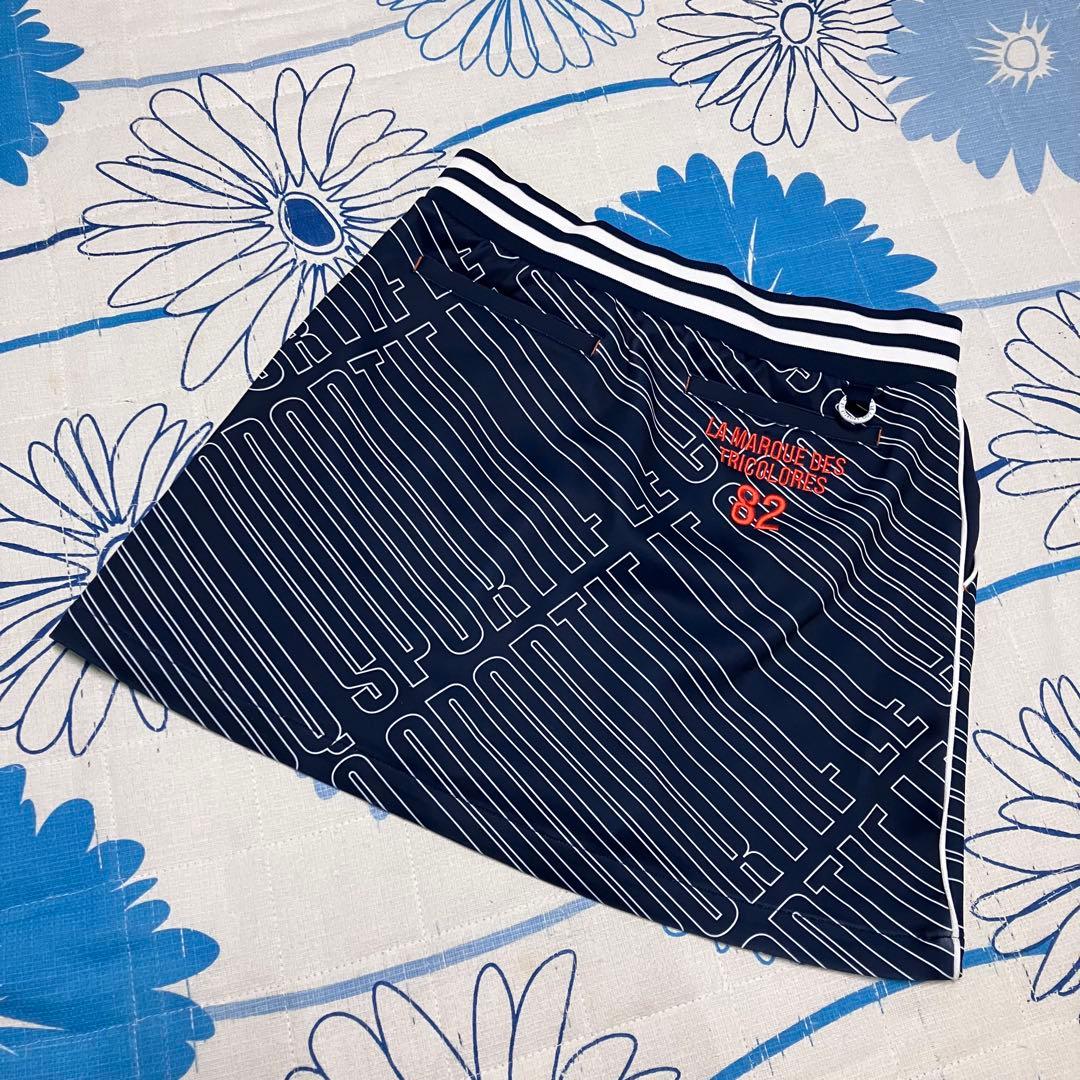 【希少】le coq sportif 総柄　パーカー　スカート　セットアップ