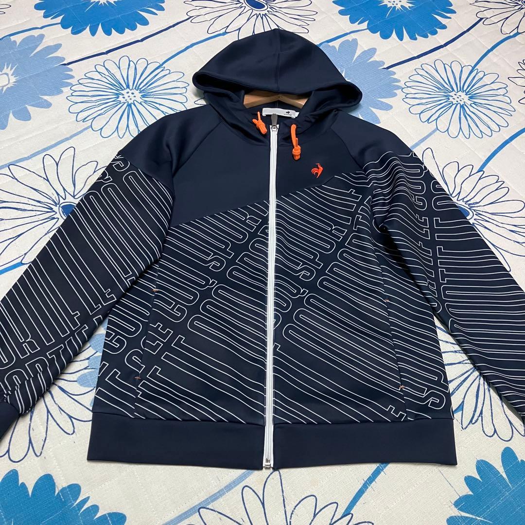 【希少】le coq sportif 総柄　パーカー　スカート　セットアップ