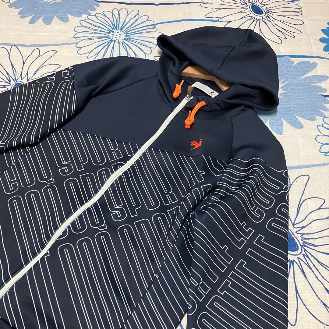 【希少】le coq sportif 総柄　パーカー　スカート　セットアップ