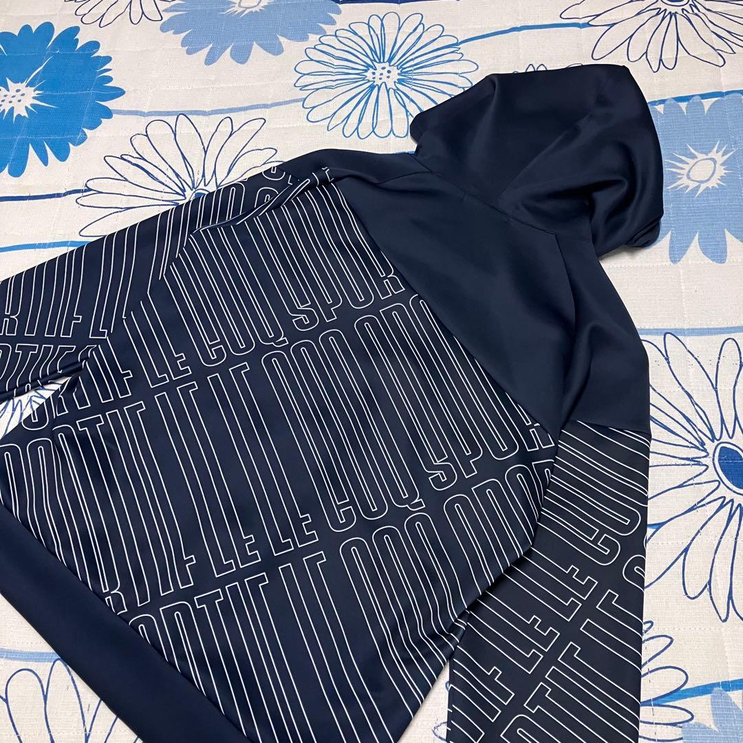 【希少】le coq sportif 総柄　パーカー　スカート　セットアップ